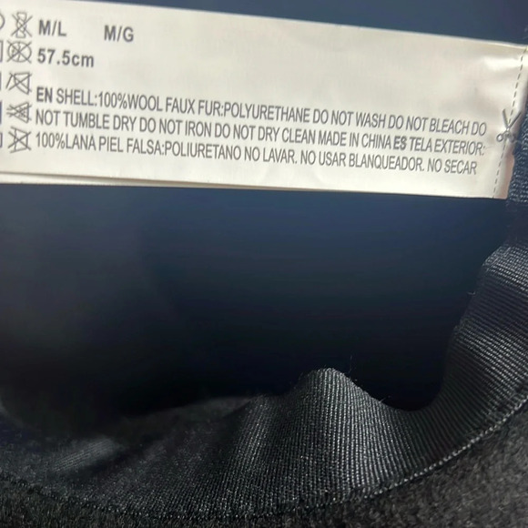 NWT Forever 21 Hat Fedora Felt Size M/L Black - Picture 3 of 8